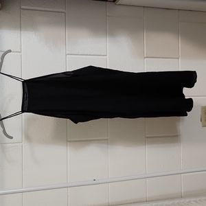 Brandy Melville black spaghetti strap mini dress